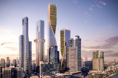 Australia's tallest skyscraper will have a green twist