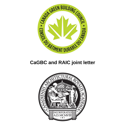 CaGBC and RAIC joint letter