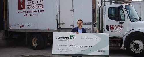 Aoyuan International donates $25,000