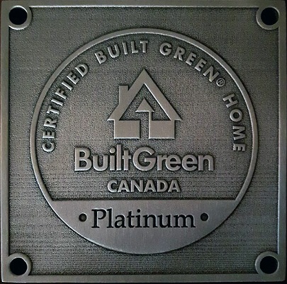 Platinum Plaque - builtgreen