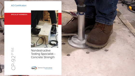ACI launches Nondestructive Testing Specialist Concrete Strength