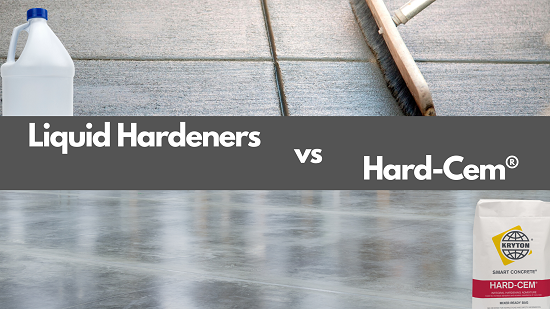 Liquid Hardeners vs Hard-Cem 1