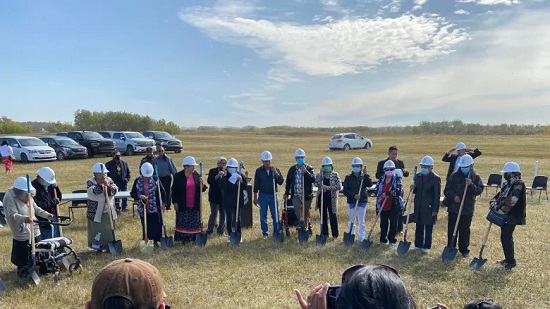 Pasqua First Nation lodge