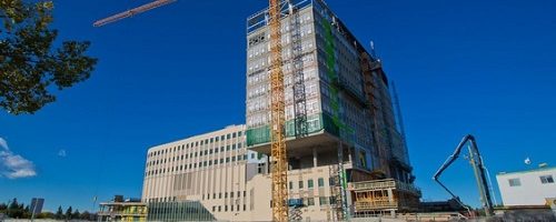 Calgary Cancer Centre construction