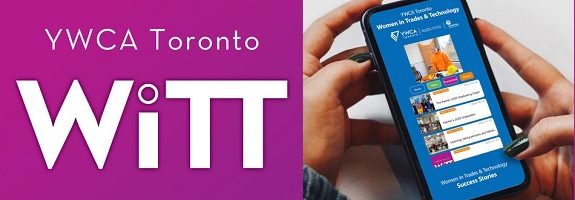 YWCA Toronto-YWCA Toronto Launches WiTT App