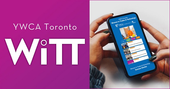 YWCA Toronto-YWCA Toronto Launches WiTT App