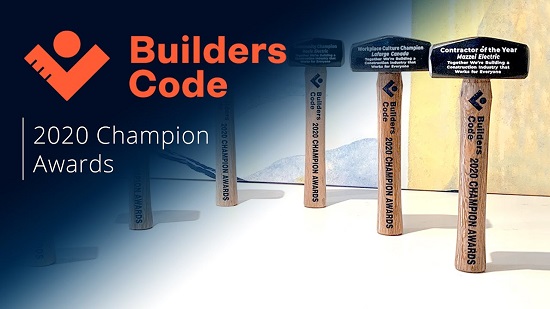 Builders code 2020 awards