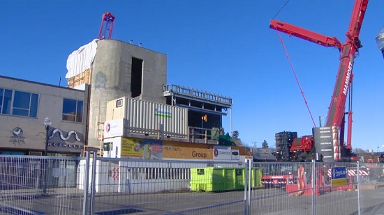 Roxy Theatre marks fire anniversary with rebuilding milestone