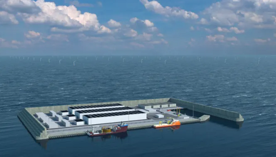 artificial island power 3 million Europeans