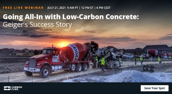 Going All-In With Low-Carbon Concrete