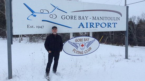 Manitoulin airport terminal construction
