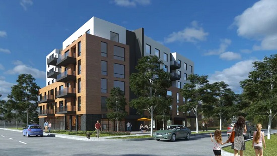 Proposed apartment complex