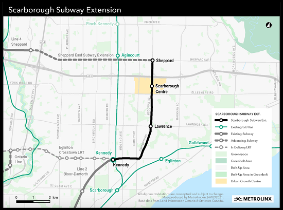 Scarborough Subway extension project