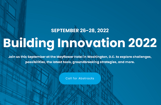 Call for Abstracts - Building Innovation
