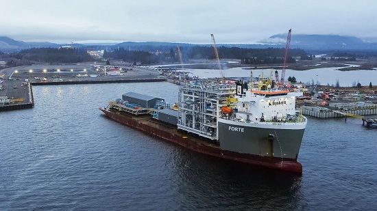 LNG Canada enters peak construction phase