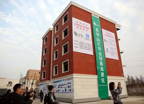 China 3d print aprtment building