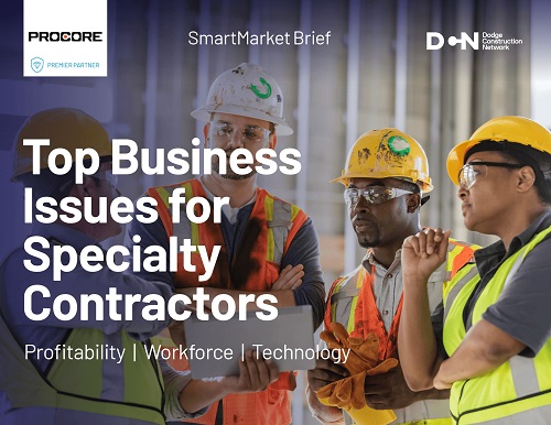 Top Issues for Specialty Contractors report - Procore