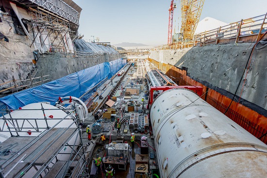 Vancouver tunnel boring