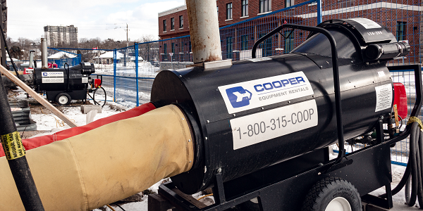 renting heat equipment - Cooper