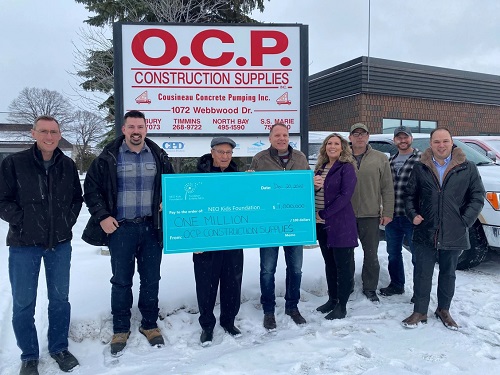 OCP construction donation