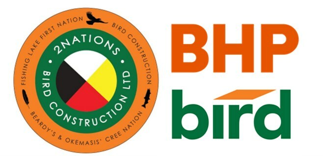 Bird Construction Inc--BHP Partners With 2Nations Bird For Devel