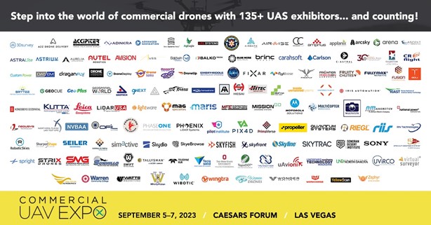 Commerical UAV Expo - 2023 press release 1