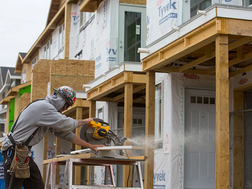 Home construction is slowing