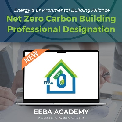 Net Zero Carbon Building Professional - EEBA