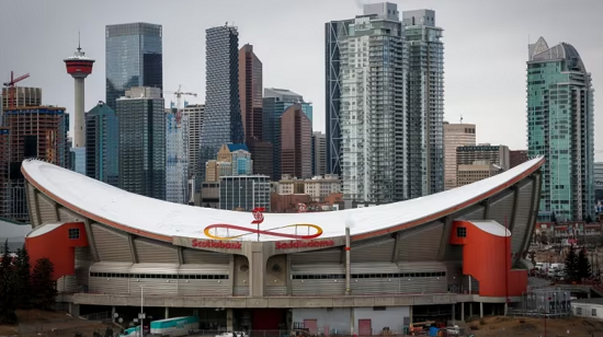 Calgary event centre construction