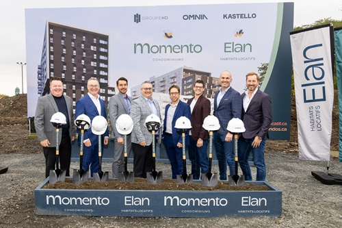 Groupe HD-Ground-breaking ceremony held for major 550-unit resid