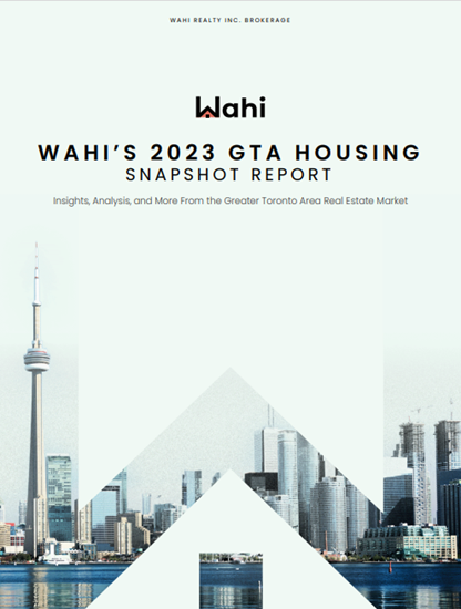 Wahi 2023 GTA housing snapshot report