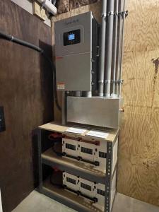 Sol-Ark Inverter and Battery Bank