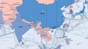 Rapid development of submarine cable distribution in Asia
