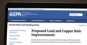 The EPA has proposed escalated requirements for the 50,000+ U.S. water utilities in its Lead and Copper Rule Improvements (LCRI).