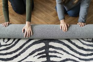 free rug pickup and delivery