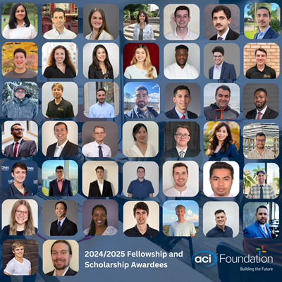 ACI - Fellowship Scholarship Winners 2024