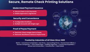 Secure payments, Remote check printing, law firm, business payments, Checkrun, AP Technology