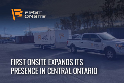 FirstOnsite Expands Central Ontario