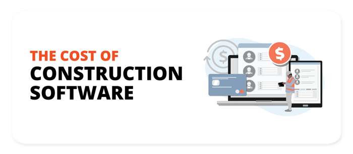 The cost of Construction Sosftware - Jonas