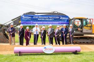 Groundbreaking of the JCSD Regional Recycled Water Project