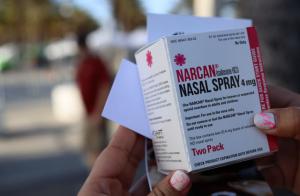 Narcan Boxes distributed by The Robin Foundation