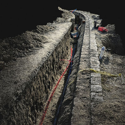 Documenting subsurface utilities - Pix4d