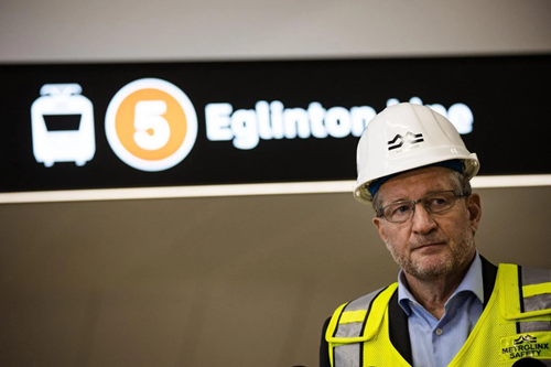 Eglington LRT progress report