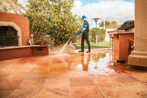 Power Washing Patio in Phoenix