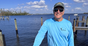 Don Hempel on the water at Anna Maria Island