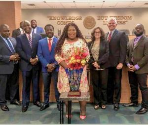 Senator Campbell Recognized Accomplishments by the North Miami City Council