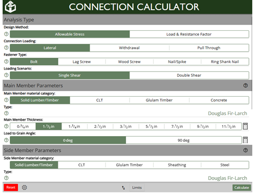 AWC Updates Connection Calculator to Reflect 2024 Wood Construction ...