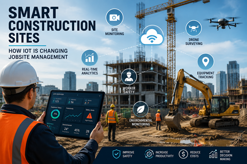 Smart Construction Sites: How IoT is Changing Jobsite Management